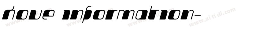 KONE Information字体转换